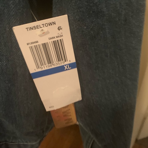 Dark Wash Distressed Studded Jean Jacket - Picture 4 of 4